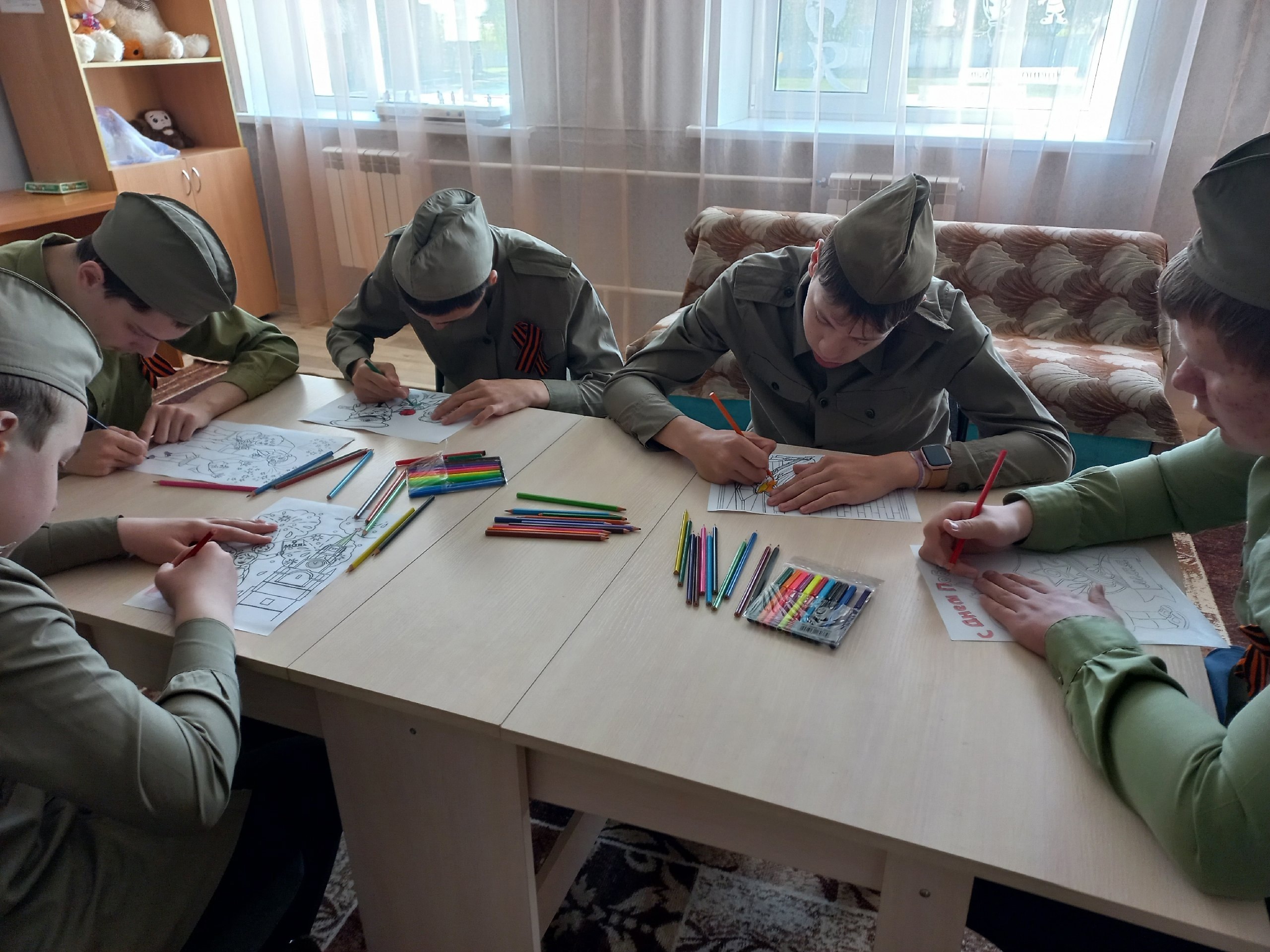 «Рисуем и помним Великую Победу!»..